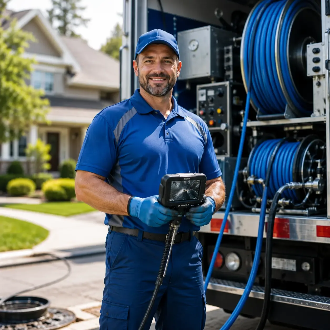 Local outdoor drain cleaning specialists in Victor, IA